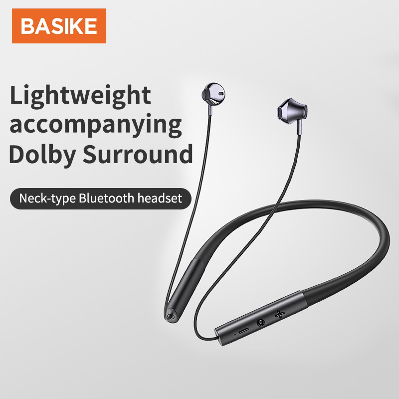 Tai Nghe Thể Thao BASIKE TW69 Kết Nối Bluetooth 5.0 Chống Tiếng Ồn