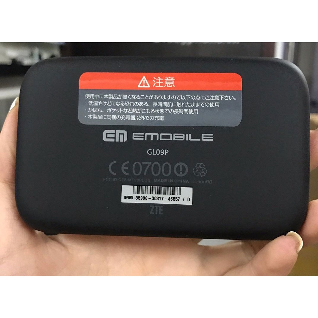 Bộ phát wifi Từ Sim 3G 4G Nhật Bản 303HW, MT10, GL09P pin 5200mAh dùng 10-12h  Kiêm Pin Sạc Dự Phòng
