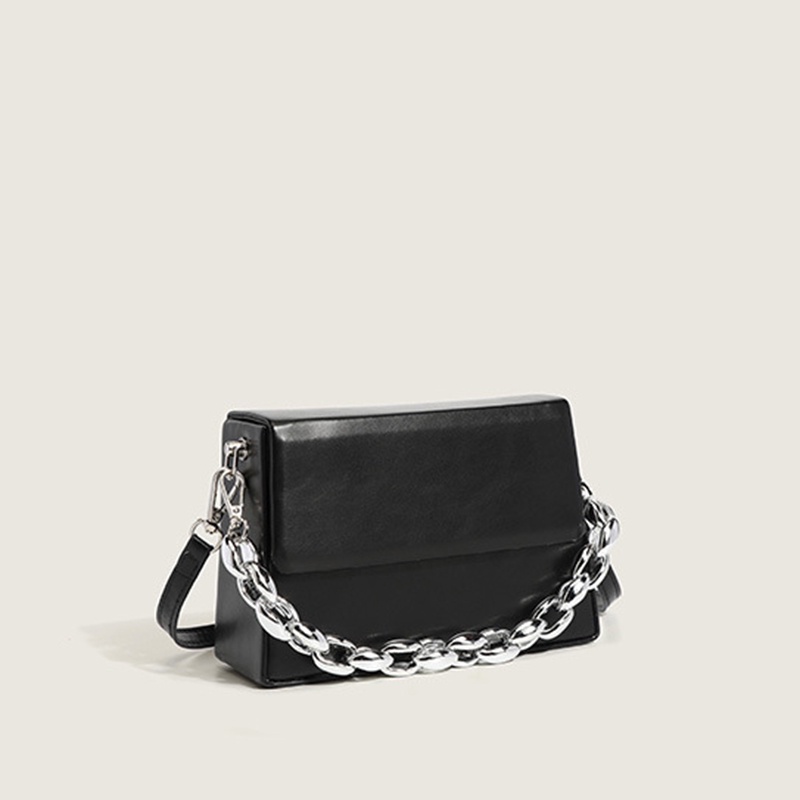 Túi Đeo Chéo Dây Xích Dáng Vuông Nhỏ Phong Cách Phương Tây Thời Trang Cao Cấp Cho Nữ