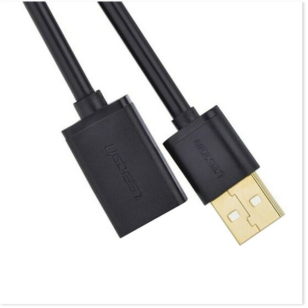 Cáp nối USB 2.0, 1 đầu đực, 1 đầu cái 2.0, mạ vàng - Hàng Chính Hãng