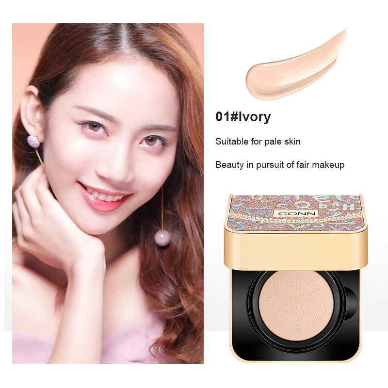 【Ready Stock】 Luxury Air Cushion Cream BB Cream Oil Control Natural  Concealer Blemish Balm Brighten Skin Cream with Exquisite Bag 【TB】