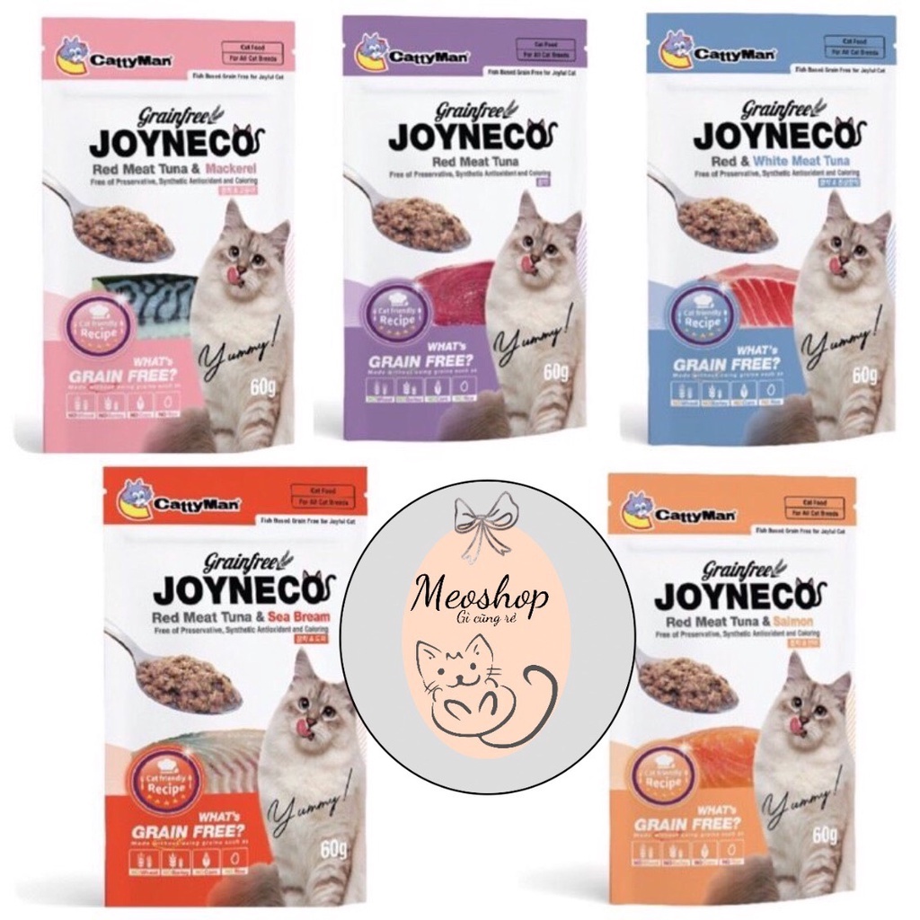Pate Joyneco thức ăn cho mèo cưng 60g 💕FREESHIP💕 5 vị siêu ngon