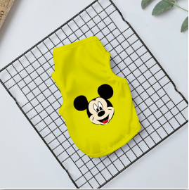 Áo thun kiểu họa tiết chuột Mickey dành cho thú cưng
