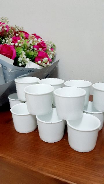 10 Cốc làm caramen. Hàng sứ Bát Tràng. KT 5x6