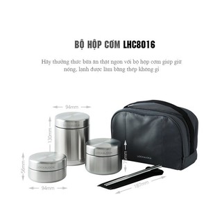 Bộ hộp cơm giữ nhiệt Lock&Lock LHC8016S01