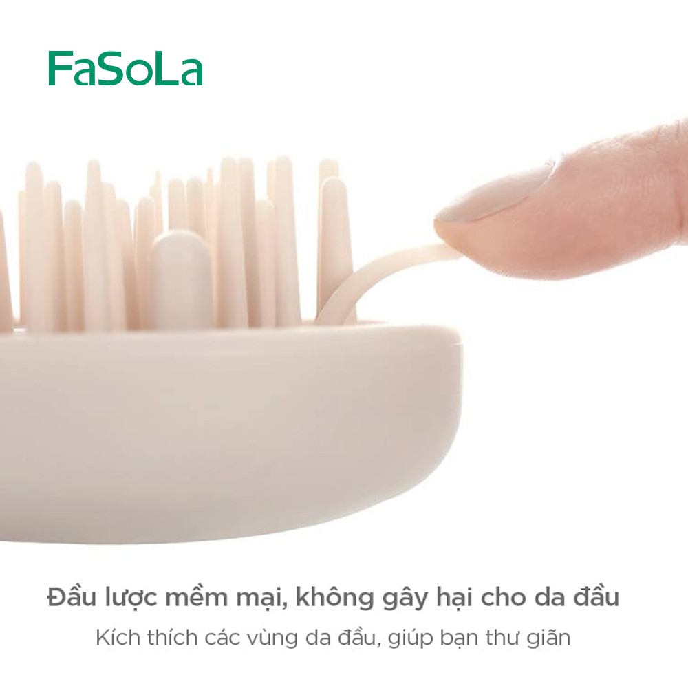 Lược gội masage đầu, chăm sóc da đầu FASOLA FSLJY-261