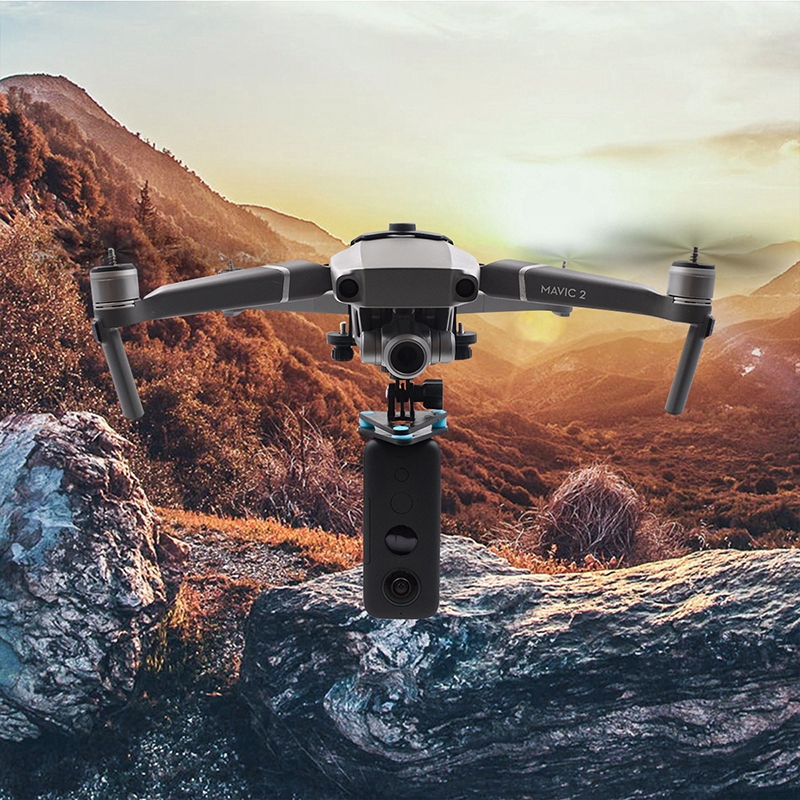 Giá đỡ cố định camera Insta360 ONE X Gopro Hero 7 6 5 cho Mavic 2 Pro / 2 Zoom