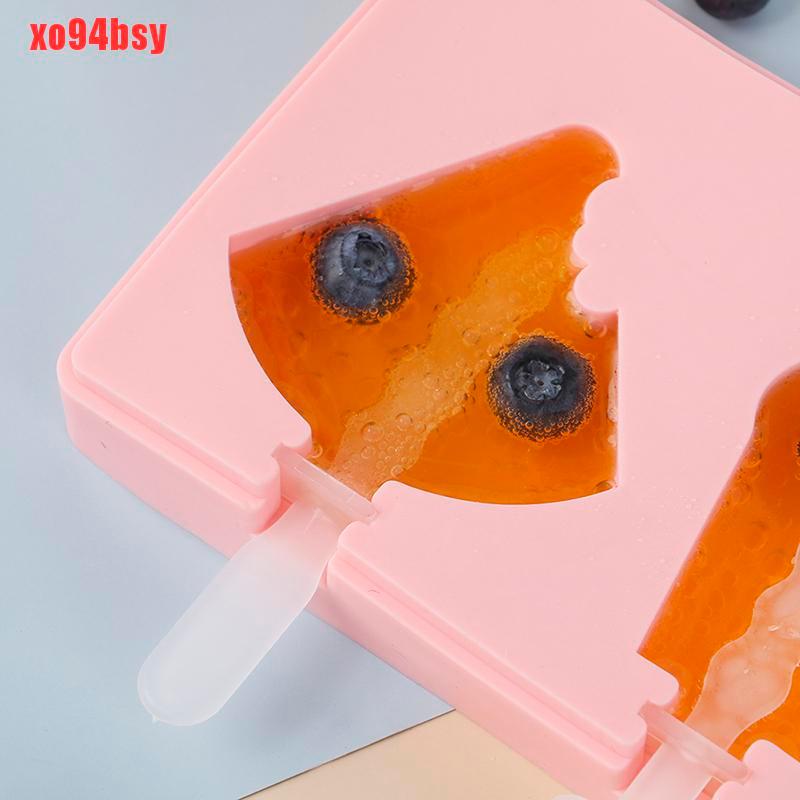 Khuôn Làm Kem Que Chất Liệu Silicone Diy Xo94Bsy