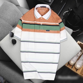 Áo thun cotton sọc