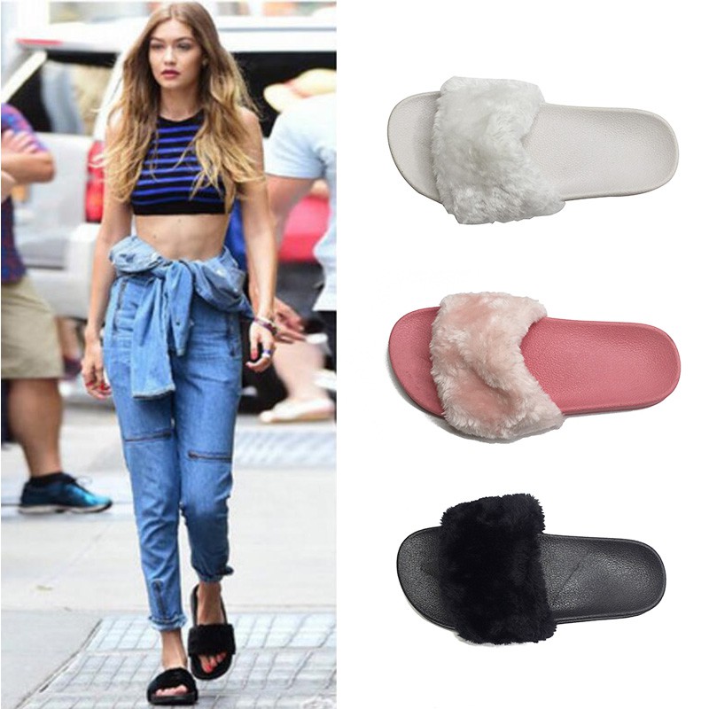 Dép quai lông mịn cao su non siêu êm- ORD