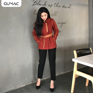 Áo khoác phối viền A129102 GUMAC