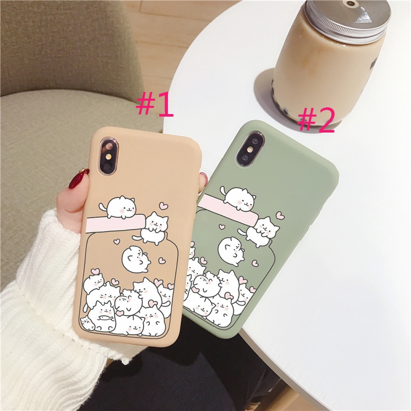 Ốp lưng Silicone họa tiết hình động vật thời trang cho iPhone 6 / 6s 7 / 8 6plus / 6Splus 7plus XS XR XSMAX | BigBuy360 - bigbuy360.vn