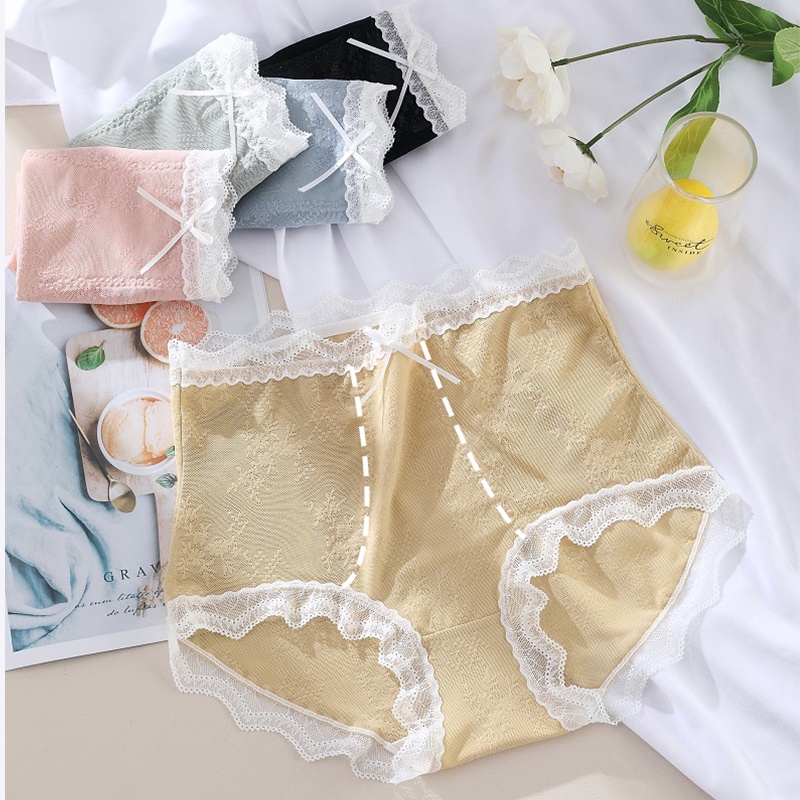 Quần lót nữ Zxyouping định hình eo vải cotton thoáng mát