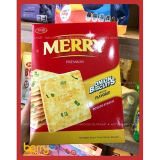 Xả kho- bánh quy merry vị bơ sữa , sữa dừa, hành của hãng richy