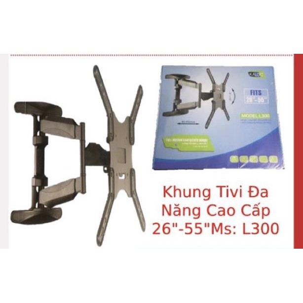 [Mã 229ELSALE hoàn 7% đơn 300K] Khung treo tivi-giá treo tivi xoay góc đa năng năng cao cấp từ 26inh-70inh