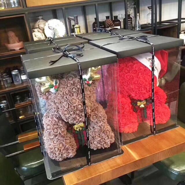 Set 5 Vỏ Hộp 40cm đựng gấu hoa 35cm