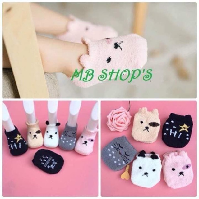 Vớ xù mèo 1 sét 5 đôi 150k