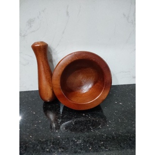 Bộ cối chày gỗ mini 7cm