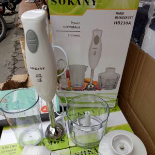 Máy xay cầm tay sokany