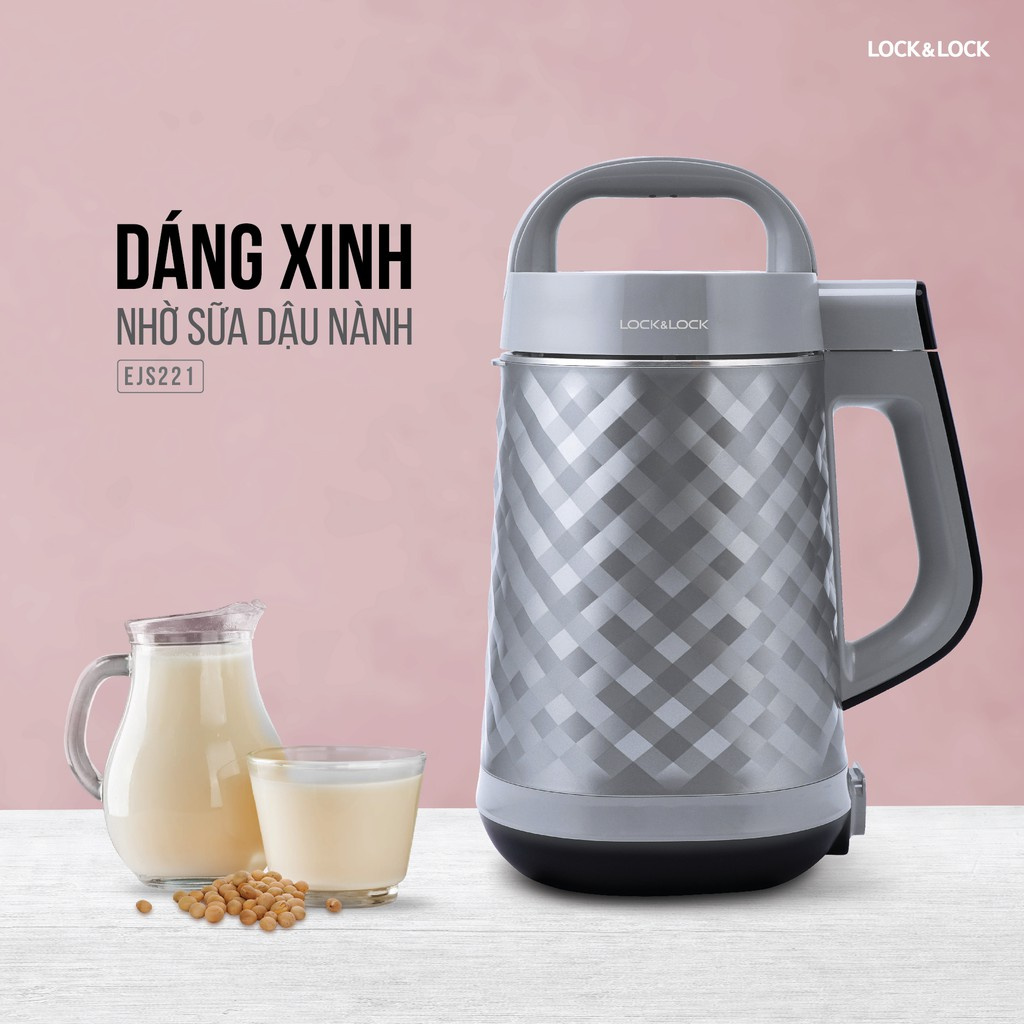 Máy làm sữa đậu nành Lock&Lock 1.2L EJS221