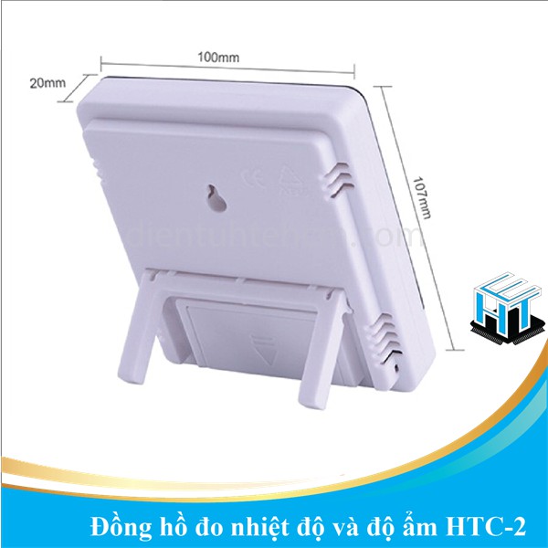 Đồng hồ đo nhiệt độ và độ ẩm HTC-2