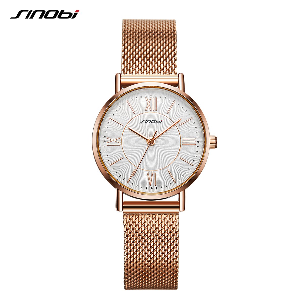 Đồng Hồ Nữ Thời Trang SINOBI Thanh Lịch - 11S9799L01 - Hàng Chính Hãng