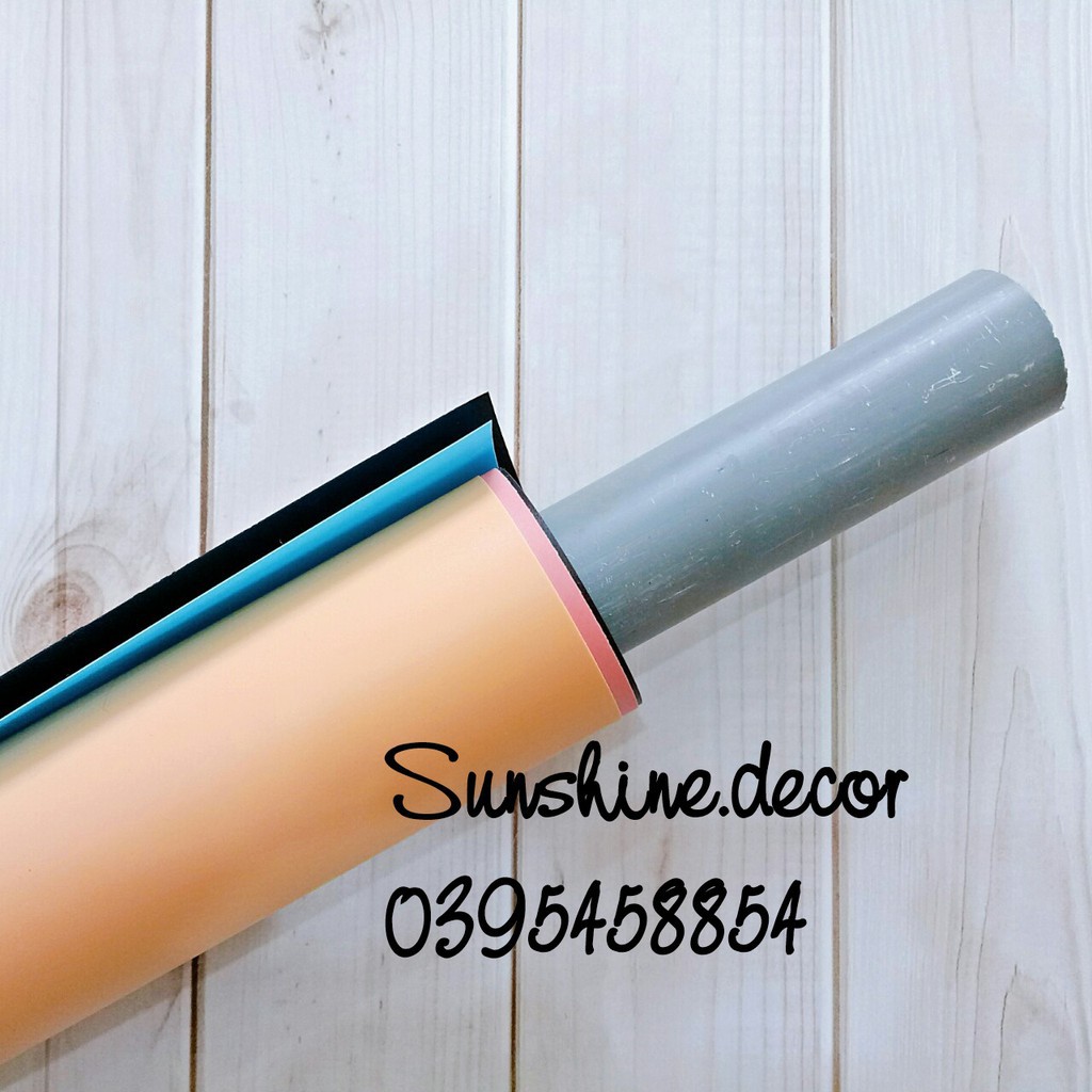 [QUÀ TẶNG] Ống nước nhựa gói phông nền 2 mặt và phông PVC