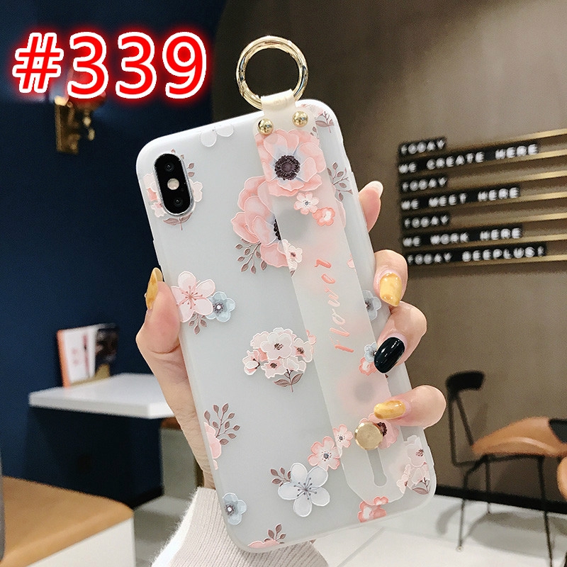 Ốp lưng TPU mềm in hoa kèm dây đeo dành cho Realme 6 C11 C3 C2 5 5i OPPO A31 A91 A5 A9 2020 K3 A1K F7 F9 F11 Pro A83 F1s F5 A7 A5s A3s A37 A57 A71 | BigBuy360 - bigbuy360.vn
