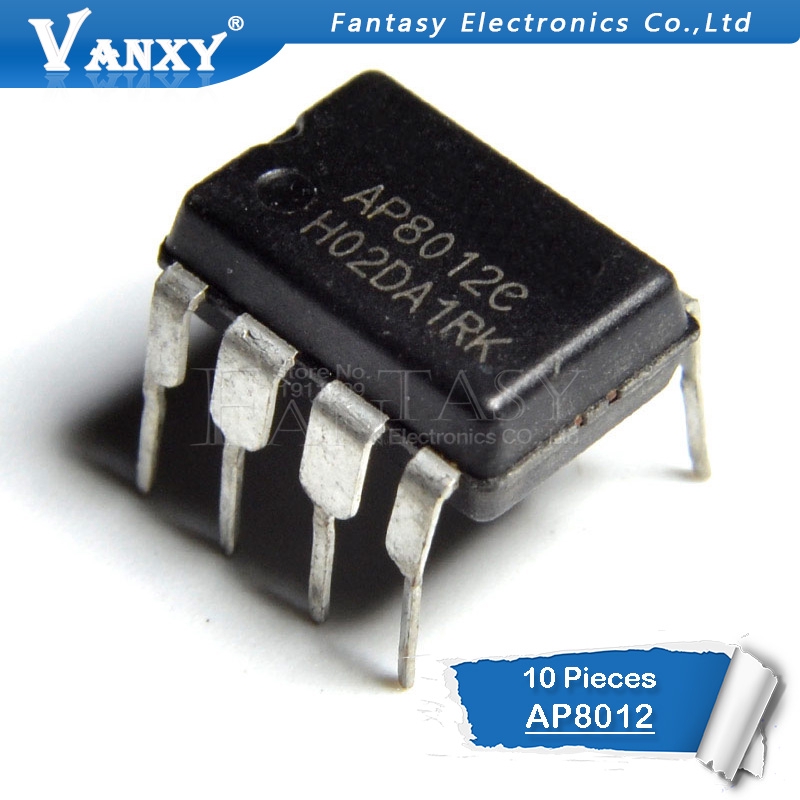 Set 10 Linh Kiện Điện Tử Ap8012 Dip-8 Dip 8012 Dip8 Ap8012C