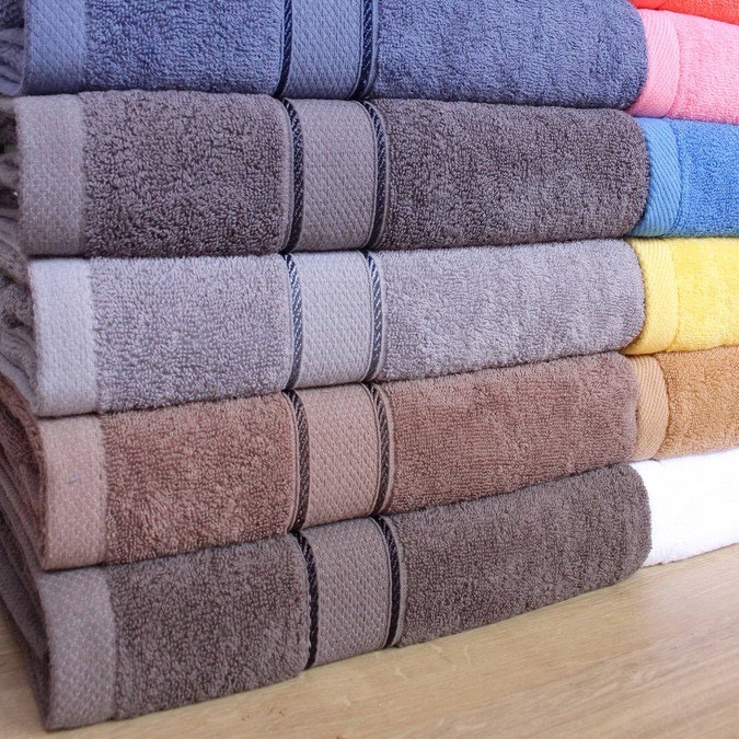 Khăn tắm gội xuất khẩu khăn bông cho bé 100% cotton thấm hút mền mịn VIVA KT01