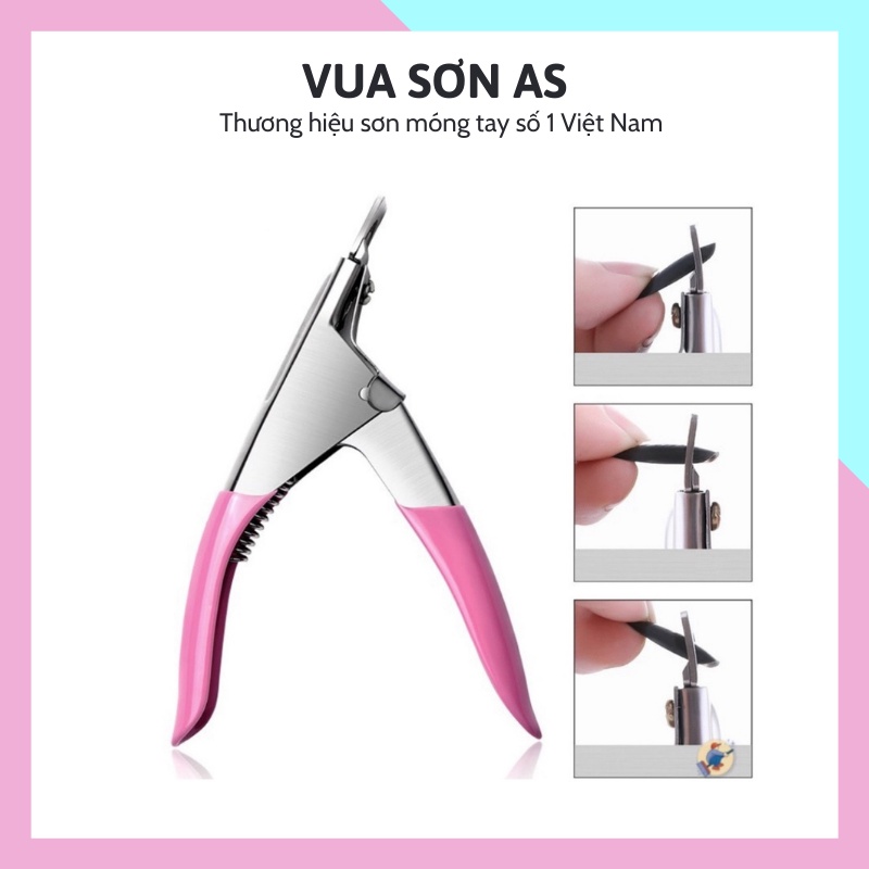 Kìm cắt móng giả kềm bấm móng giả loại tốt phụ kiện nail giá rẻ VUA SƠN AS