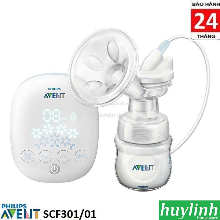 Máy hút sữa điện Philips Avent SCF301/01 - bảo hành 2 năm chính hãng