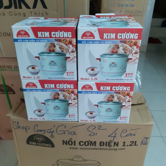 Shop giá sỉ:Nồi cơm điện Kim Cương 1L2