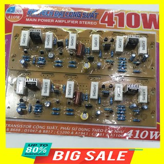 Mạch khuếch đại công suất 12 sò 410W