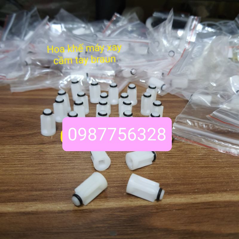Phụ kiện Braun hoa khế nắp cối khô HC 350mlcho máy xay Braun MQ5245 MQ3045 MQ5045 MQ545