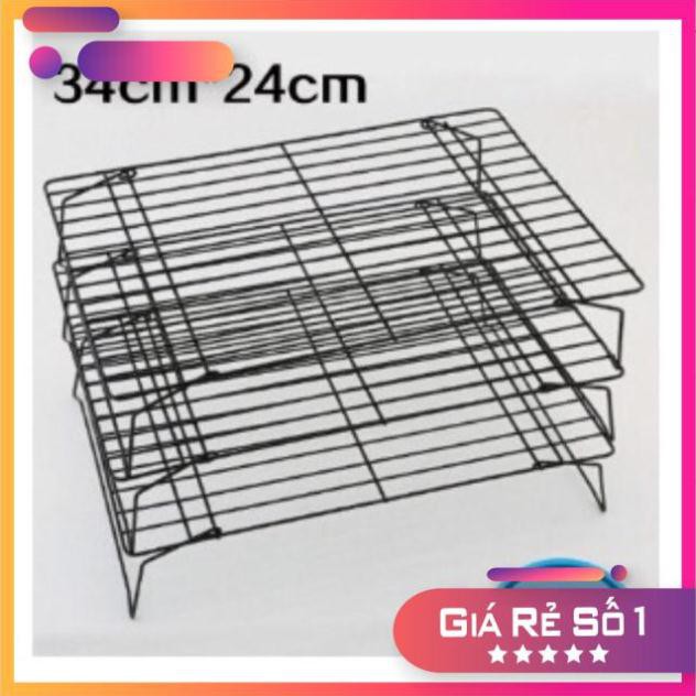 Rack hong bánh 3 tầng