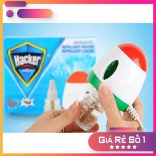 Máy đuổi muỗi xông tinh dầu hacker - máy làm thoáng không khí an toàn cho gia đình