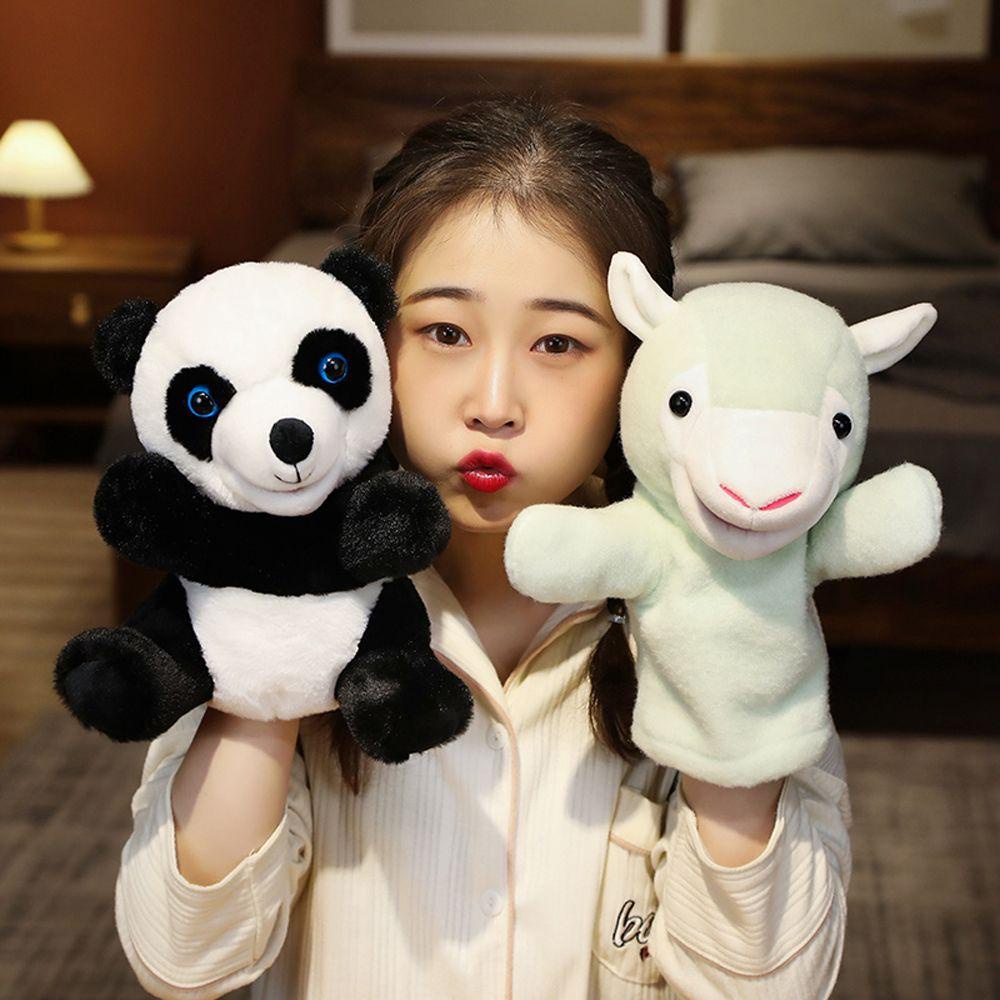 Đồ Chơi Con Rối Bông Đeo Tay Hình Động Vật Hoạt Hình Sáng Tạo Cho Trẻ Em