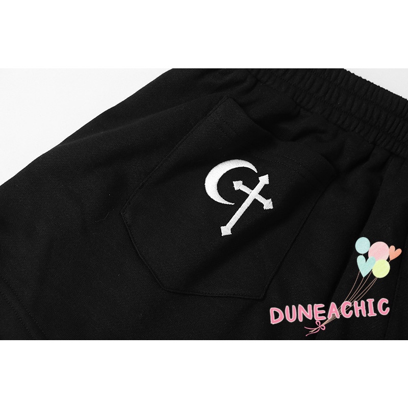 Quần Dài Lưng Cao Ống Đứng Phối Dây Xích Thời Trang Quyến Rũ Cho Nữ