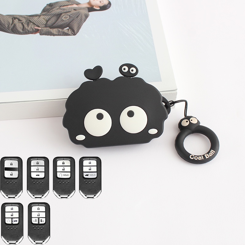 Hoạt Hình Vỏ Bảo Vệ Chìa Khóa Xe Hơi Honda Civic CRV HRV BRV City / Accord / HRV 2014 to 2020 Ốp