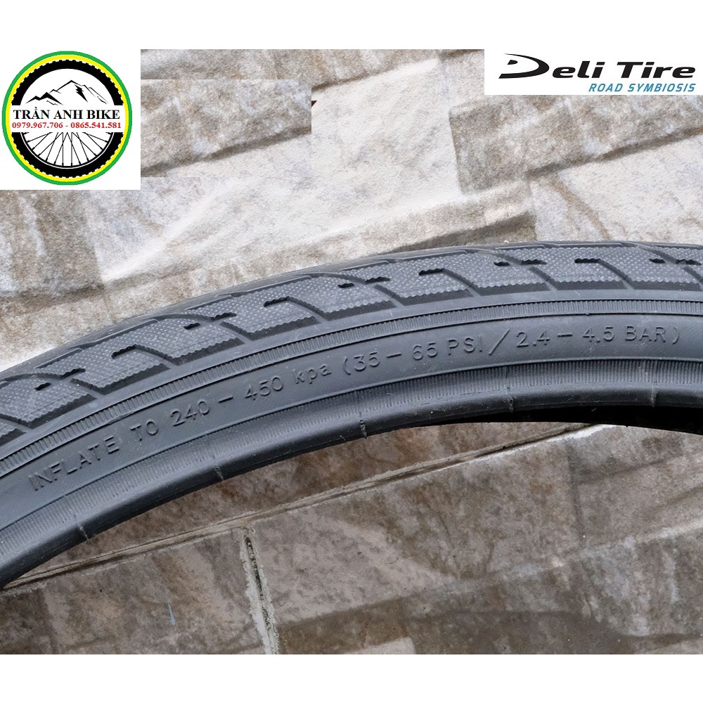 Vỏ lốp xe đạp Deli Tire 26x1.75 SA-235 - 1 Chiếc