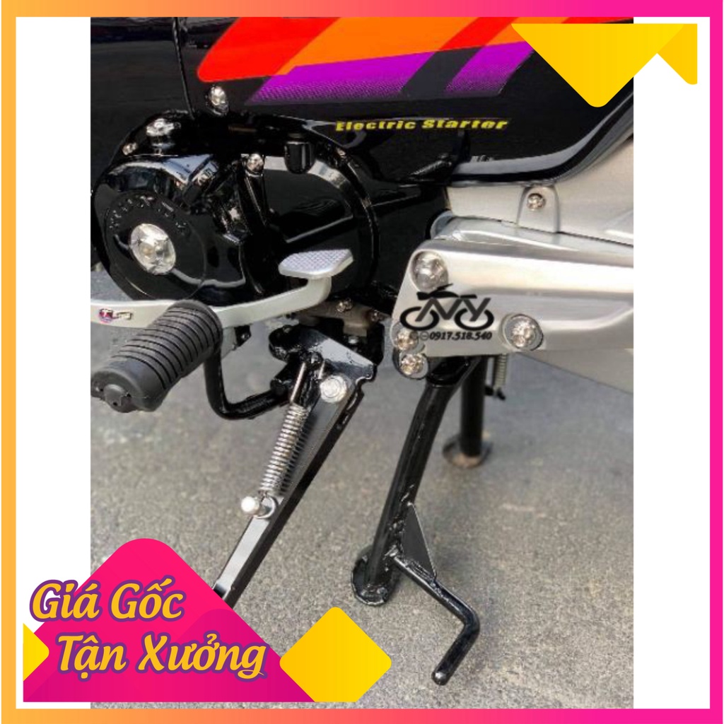 Lò Xo iNox 304 Gắn Chân Chống Nghiêng Cho Các Loại Xe máy (Ảnh Sp thật)