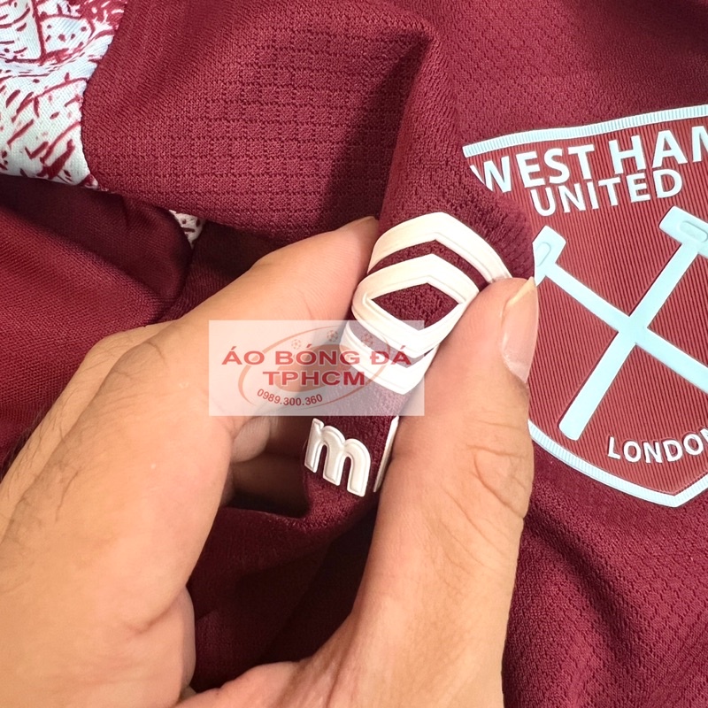 WEST HAM 22/23 - Áo Bóng Đá bản PLAYER hàng Thái - WEST HAM đô 22/23