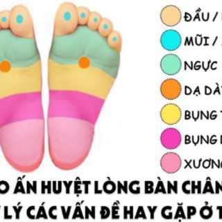 Cầu gai massage chân