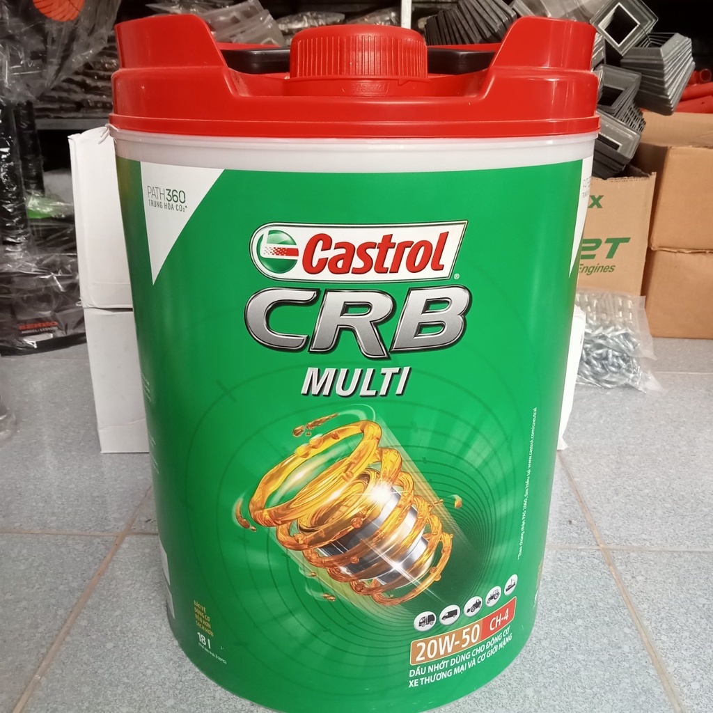 NHỚT CASTROL CRB MULTI 20W - 50 18 LÍT