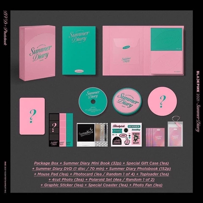 SUMMER DIARY BLACKPINK 2021 - Bộ ảnh mùa hè 2021 của Blackpink