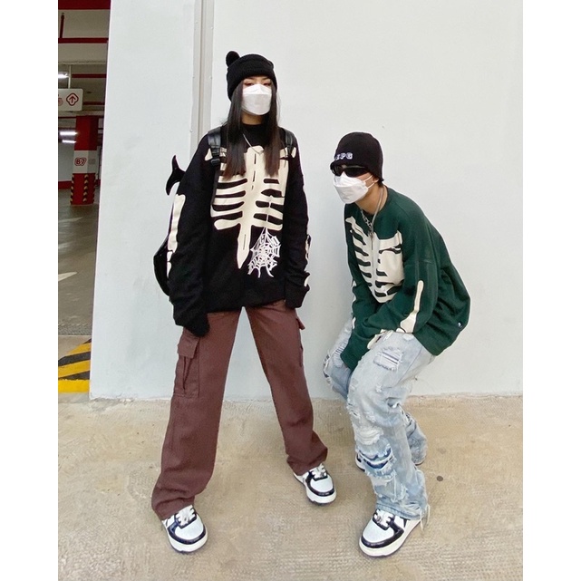 CZ SKELETON SWEATER ( Áo Nỉ )