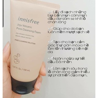 SỮA RỬA MẶT TRO NÚI LỬA INNISFREE