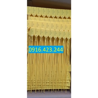 SET 50 chiếc - Seal khóa niêm phong kẹp chì dây rút nhựa đốt trúc 380mm