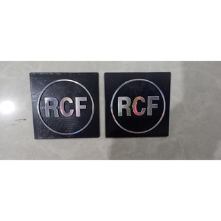 Tem Dán Thùng Loa RCF ( Trắng 1 bộ 25k)